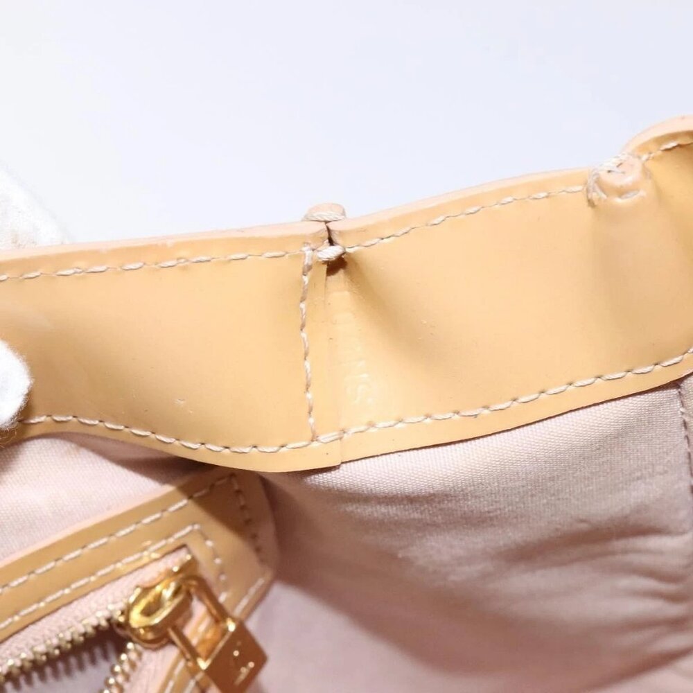 LOUIS VUITTON Vernis Wilshire PM Hand Bag Rose Flow Lantern Auth - Picture 13 of 16